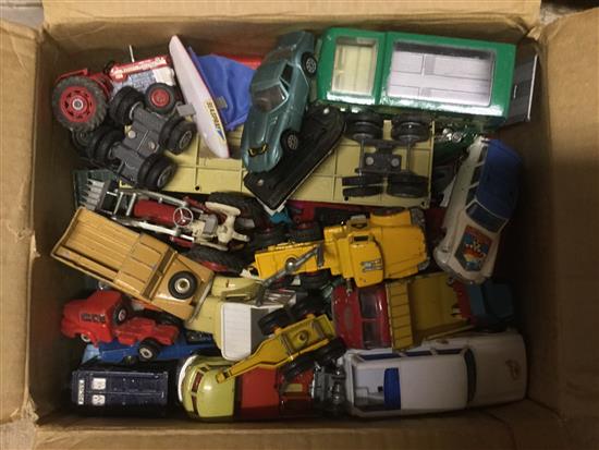 Three Corgi items & other various cars